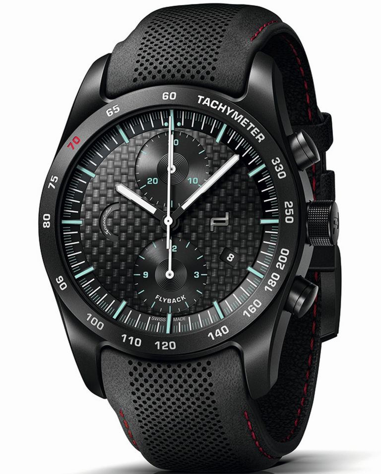 buy Porsche Design 911 speedster chronograph limited edition black leather watches